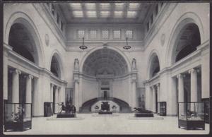 Stanley Field Hall,Field Museum,Chicago,IL Postcard