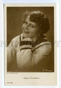 438457 Mady CHRISTIANS American MOVIE Actress Vintage postcard BINDER #2056