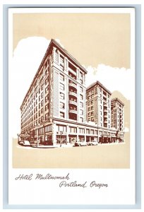 Vintage Hotel Multnomah Portland Oregon Postcard P96