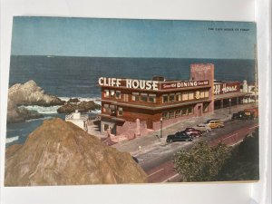 The Cliff House Restaurant 1950s/1960s Menu - San Francisco, California