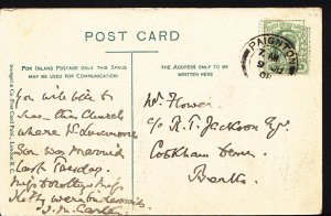 Genealogy Postcard - Family History - Flower - Jackson - Cookham ???? MB2806