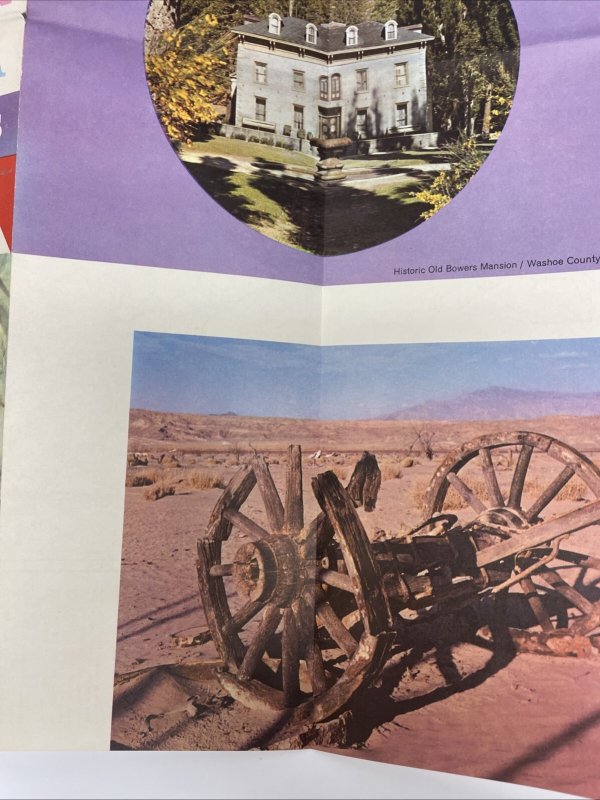 Nevada Highways 1956 Map