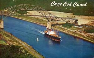 MA - Sagamore, Cape Cod. Sagamore Bridge, Canal