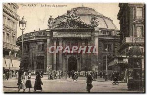 Paris - 1 - The Stock Exchange of Commerce - Old Postcard