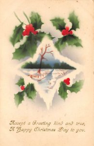 Christmas Writing on back 