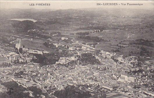 France Lourdes Vue panoramique