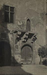 germany, OCHSENFURT am Main, Unknown Gate (1920s) August Hofer RPPC