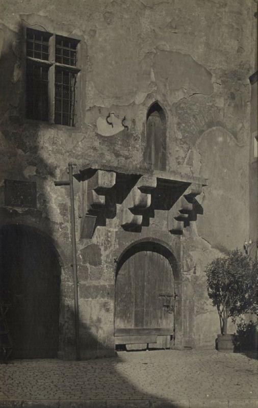 germany, OCHSENFURT am Main, Unknown Gate (1920s) August Hofer RPPC