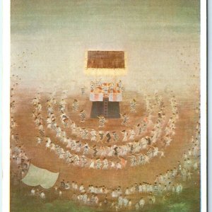c1940s Japan Painting Koji Miura Postcard 14th Imperial Academy Fine Arts A60
