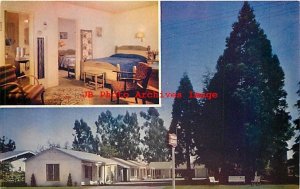 CA, Santa Cruz, California, Redwood Court, Motel, MultiViews, Roberts No SC512