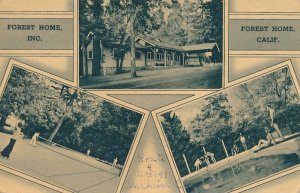 Christian Conference Grounds at Forest Home CA, California - pm 1945