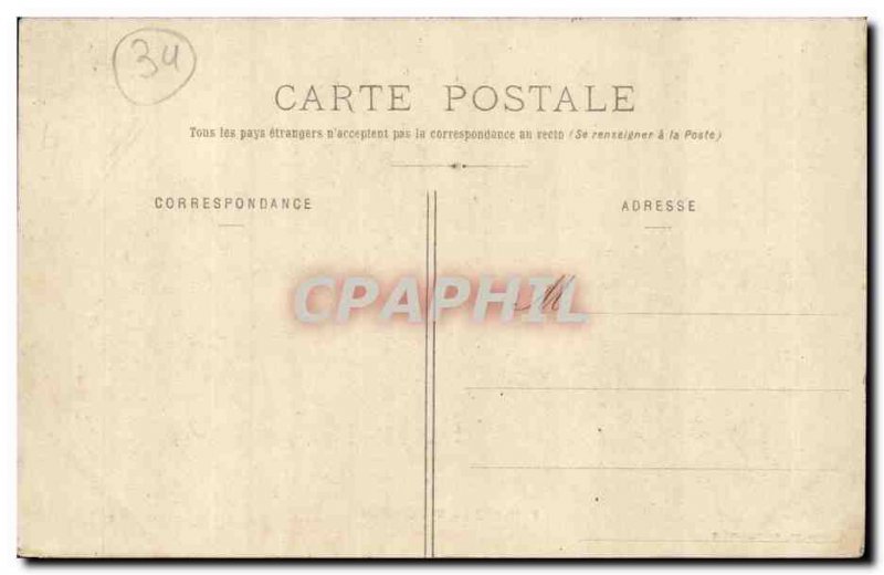 Paulhan Old Postcard General view