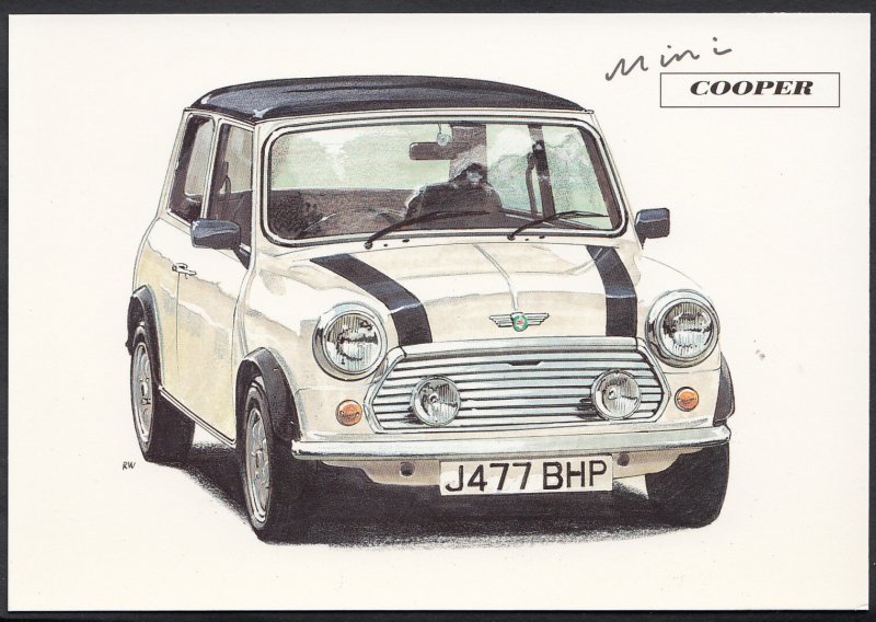 Road Transport Postcard - 1.3i Mini Cooper Motor Car   A7619