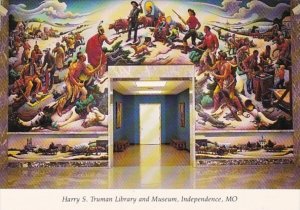 Missouri Independence Harry S Truman Library and Museum Mural Independe...