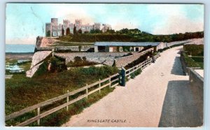Kingsgate Castle BROADSTAIRS England UK 1908 Postcard