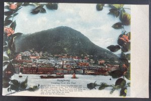 Mint Hong Kong Color Picture Postcard PPC Greetings From The East