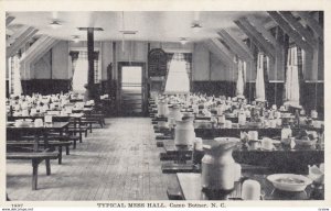 CAMP BUTNER , North Carolina , 1930s ; Typical Mess Hall