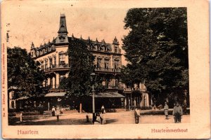 Netherlands Haarlem Haarlemmerhout Vintage Postcard C014