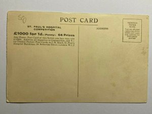 UNUSED VINTAGE POSTCARD - HORSE GUARDS ST PAUL'S HOSPITAL COMPETITION (KK2153)