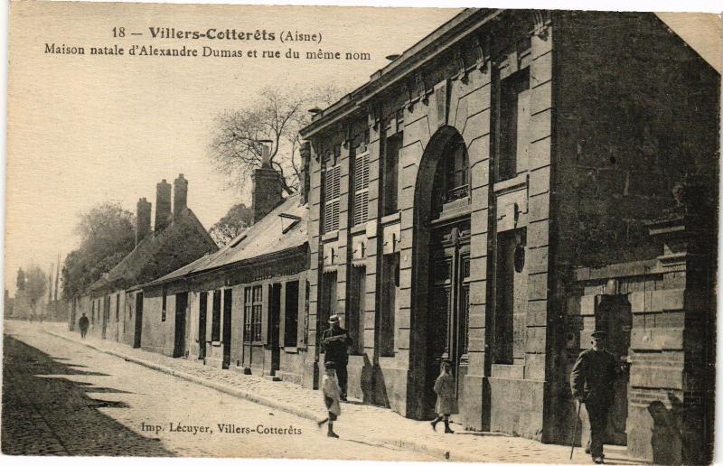 CPA VILLERS-COTTERETS Maison natale d'alexandre (159009)