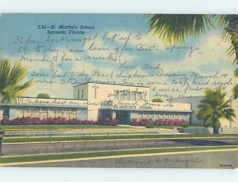 Pre-Chrome SCHOOL SCENE Sarasota Florida FL AH0075