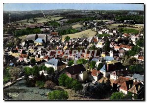 Postcard Modern Juillac Correze Aerial view