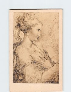 Postcard Santa Caterina By Parmigianino, Galleria Uffizi, Florence, Italy