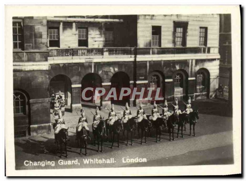 Postcard Modern Changing Guard Whitehall London