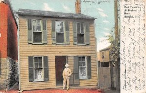 Mark Twain And His Boyhood Home Hannibal MO USA Postcard