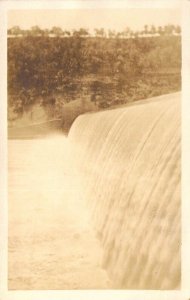 RPPC, Powersite, Dam, forming Lake Taneycomo,  Branson MO, Old Post Card