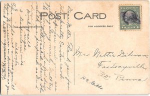 Hitting the Trail BILLY SUNDAY TABERNACLE Scranton, PA Christian 1910s Postcard