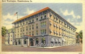 Hotel Washington - Chambersburg, Pennsylvania PA  