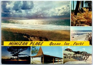 Postcard - Aquitaine coast, Mimizan Plage - Mimizan, France