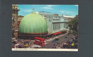 Post Card  1980 London Great Britain The Planetarium & Madame Tussauds Museum
