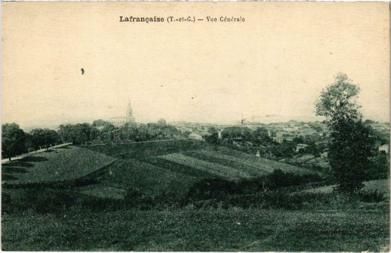 CPA LAFRANCAISE Vue générale (89686)