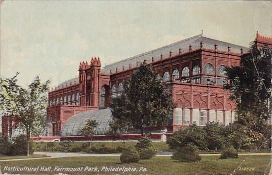 Horticultural Hall Fairmount Park Philadelphia Pennsylvania