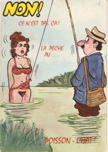 Non! Ce ne'est pas ca! La peche au. poisoson-chat odern risque French PC. cont