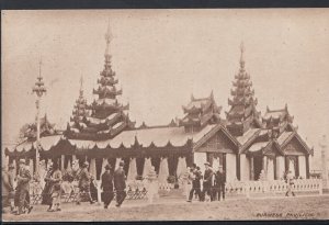 British Empire Exhibition 1924 Postcard - Burmese Pavilion - RT112