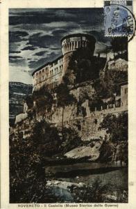 italy, ROVERETO, Il Castello, Museo Storico della Guerra (1925) Stamp