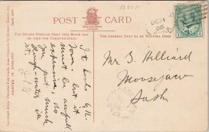 Man Needing Help with Auto My Kingdom Dudley Hardy 1906 ASSA Cancel Postcard F92