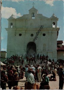 Church of Chichicastenango Guatemala Postcard PC223