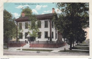 SPRINGFIELD , Illinois , 1910-20s ; Lincoln Home