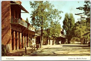 Postcard - Main Street - Columbia, California