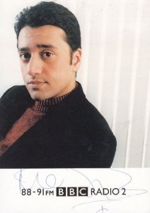 Mo Dutta Radio 2 Hand Signed Cast Card Photo