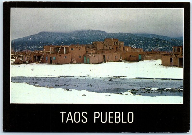 Postcard - Taos Pueblo, New Mexico