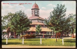 Vintage Postcard 1911 Methodist Tabernacle, Cottage City, Massachusetts (MA)