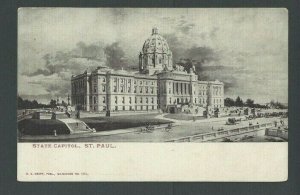 1907 PPC St Paul State Capitol UDB Mint