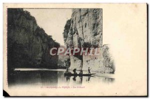 Old Postcard Gorges Da Tarn detroit