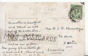 Genealogy Postcard - Rev R.C.B. ?e??llyre? - The Close - Exeter Devon - Ref 449B