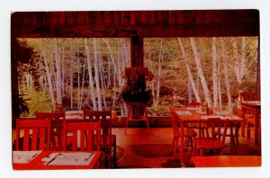 Garden Dining Room River Inn Big Sur CA Vintage Postcard #2 Standard View Card